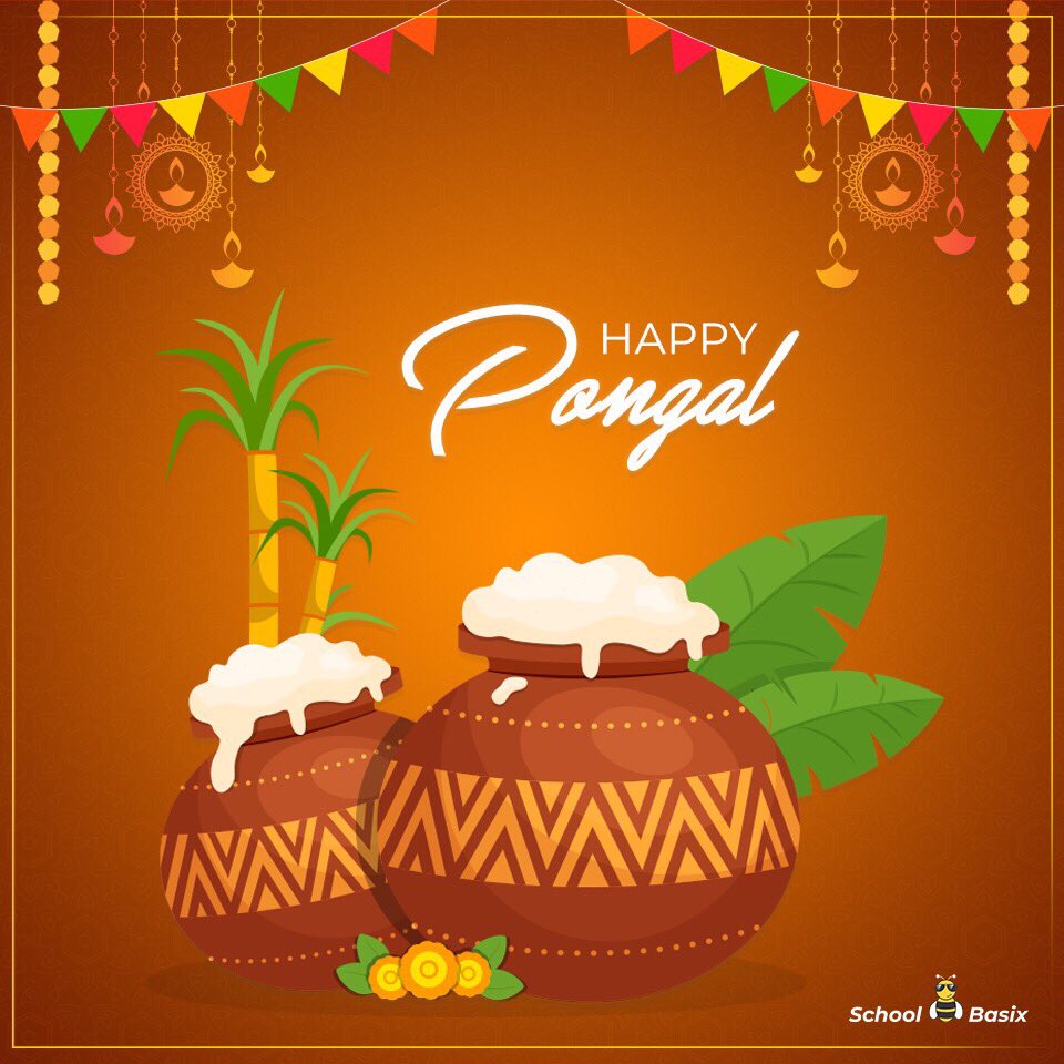 BasixSchool's tweet photo. May the Sun God shower his warmth on this happy day of Pongal.
Schoolbasix wishing you a prosperous future and a Happy Pongal!
Celebrate this Pongal with https://t.co/PQNmryvVus
#happypongal #festivegreetings #MakarSankranti #bhogi #festival #schoolbasix https://t.co/UsTERfQrBf