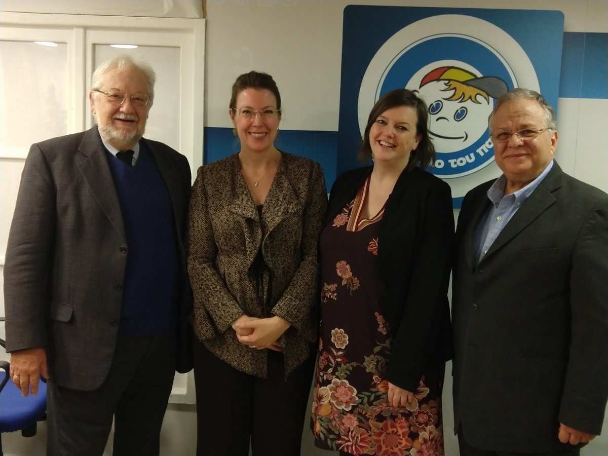 hamogelo's tweet photo. Great to welcome today @aagjeieven, Secretary General of @MissingChildEU at our premises in Athens. Together we continue our efforts to protect #missingchildren
 #116000hotline https://t.co/WSKHazCIFG