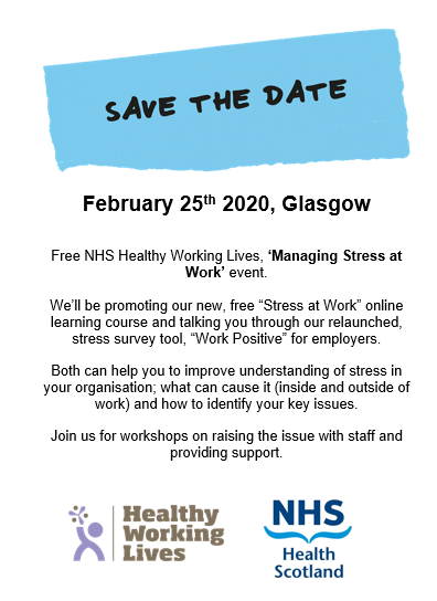 Healthy_WL's tweet photo. This one-off free event is aimed at HR, H&amp;S or other representatives from organisations wishing to find out more about our new, free ‘Stress at Work’ online learning course and our updated ‘Work Positive’ stress survey tool.

To register: https://t.co/OcXXmh3P0f https://t.co/TdQPlWnPlk