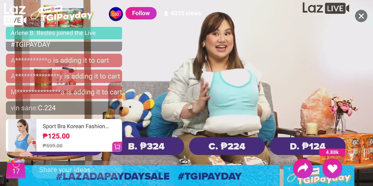 JRhyan's tweet photo. Cute ni @suzy899 earlier for #LazadaPaydaySale #TGIPayday ๐ https://t.co/KIbrTgt1Mh