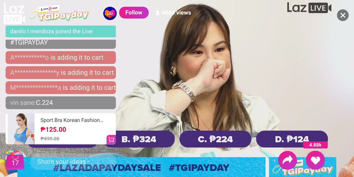 JRhyan's tweet photo. Cute ni @suzy899 earlier for #LazadaPaydaySale #TGIPayday ๐ https://t.co/KIbrTgt1Mh