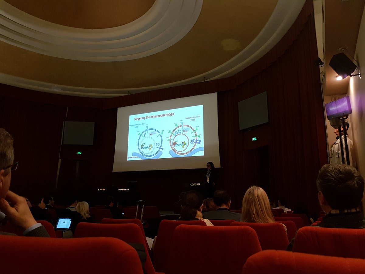 sanguinebiomab's tweet photo. Fascinating talk on #UCART123 attacking Measurable Residual Disease and #LeukemicStemCells (the new name for #MRD - former Minimal RD) using #DigitalPCR by @DrMonicaGuzman @weillcornelmedicine in collaboration with @cellectis #CarTDay in #Lille https://t.co/YBMjexS3o8