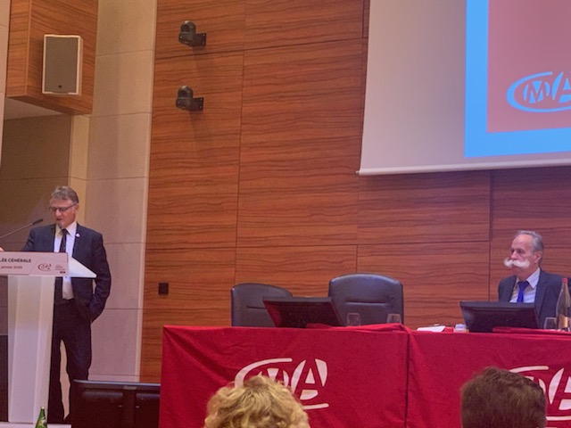 Eric_Plestan's tweet photo. Assemblée générale de la CMA France. Un temps fort du réseau pour définir nos orientations. Les challenges sont nombreux, nous sommes prêts et volontaires pour être toujours au service de nos artisans #CMA2021 https://t.co/Fzcvnm8P6U