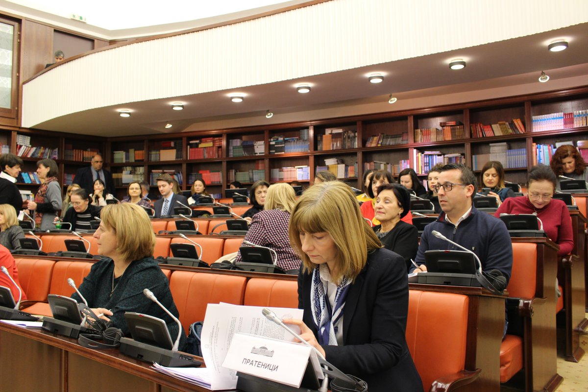OSCE_Skopje (@osce_skopje) on Twitter photo We are very proud that, together with <a href="/osce_odihr/">OSCE/ODIHR</a> and <a href="/NDI/">National Democratic Institute</a> North Macedonia, our Mission supported the <a href="/SobranieRSM/">Собрание на РСМ</a> in developing a Plan of Activities on #Gender Sensitivity 2020-2021, presented today. We stay committed to support its implementation in the next two years. We are very proud that, together with <a href="/osce_odihr/">OSCE/ODIHR</a> and <a href="/NDI/">National Democratic Institute</a> North Macedonia, our Mission supported the <a href="/SobranieRSM/">Собрание на РСМ</a> in developing a Plan of Activities on #Gender Sensitivity 2020-2021, presented today. We stay committed to support its implementation in the next two years.