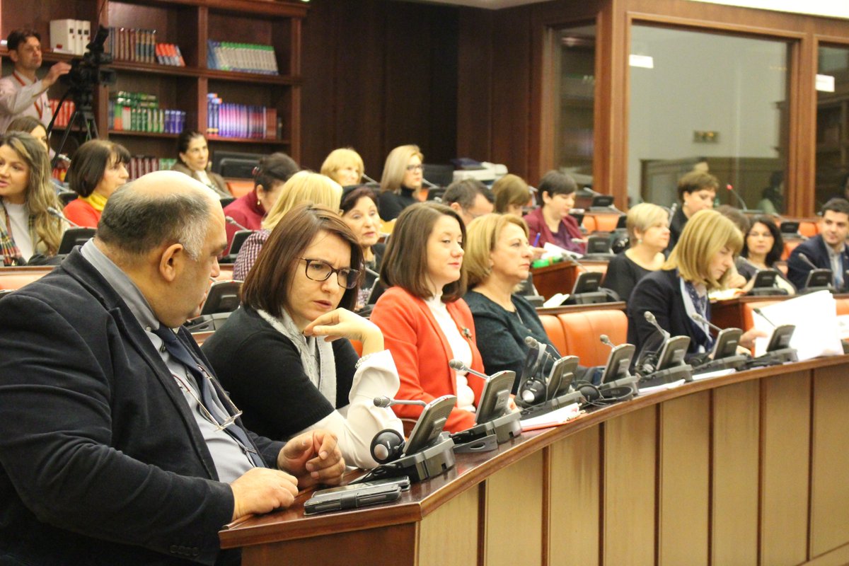 OSCE_Skopje's tweet photo. We are very proud that, together with @osce_odihr and @NDI North Macedonia, our Mission supported the @SobranieRSM in developing a Plan of Activities on #Gender Sensitivity 2020-2021, presented today. We stay committed to support its implementation in the next two years. https://t.co/4hLwZ2gJkn