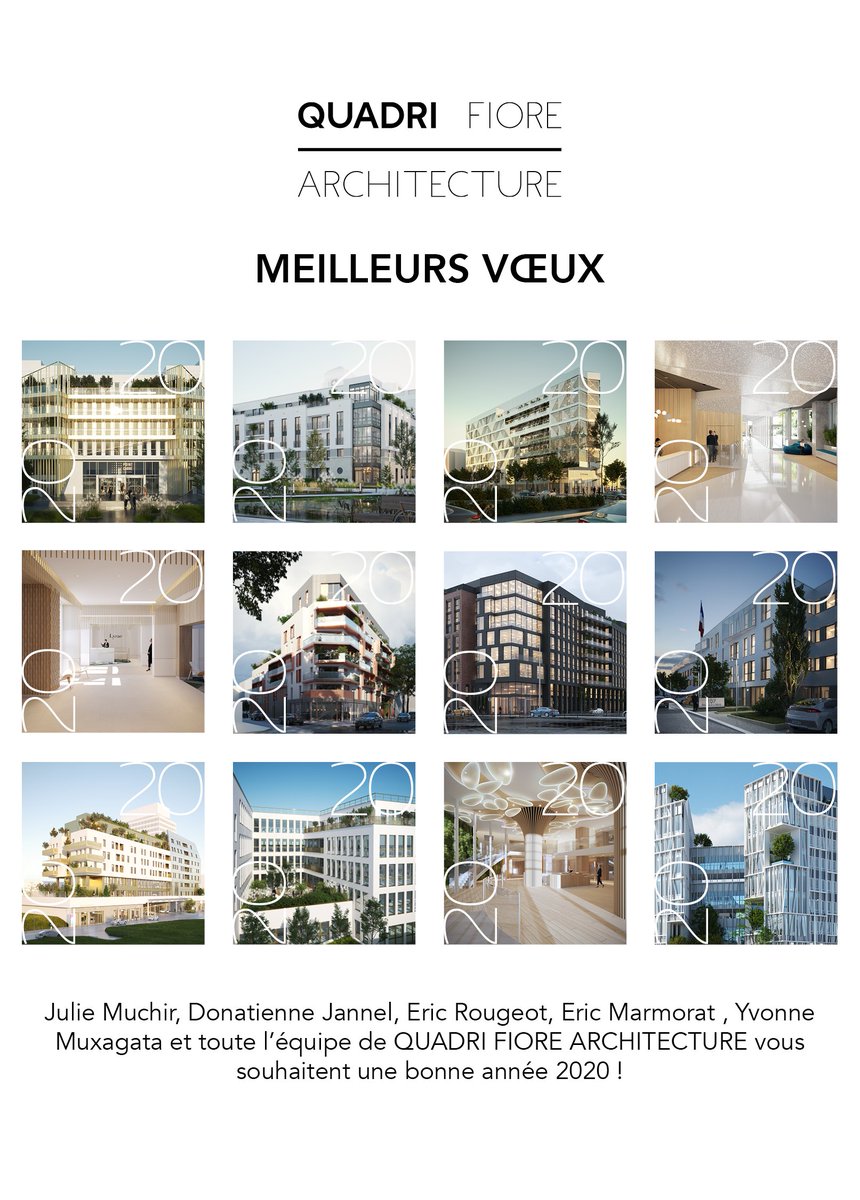 #bonneannee2020 #architecture #IDF