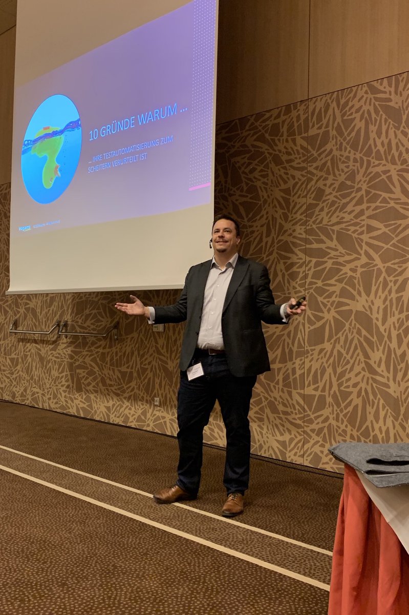 manfredbaumgart's tweet photo. Großes Interesse am Vortrag von @thomas_steirer , @Nagarro über die #Qualität von #Testautomatisierung auf den #SoftwareQualityDays 2020 @WeAreDevs @swqd @IT_Connection @AgileNightAT @yourasqf @UBIT_Wien @ATB_ISTQB @voesi https://t.co/sOOvR3xK9I