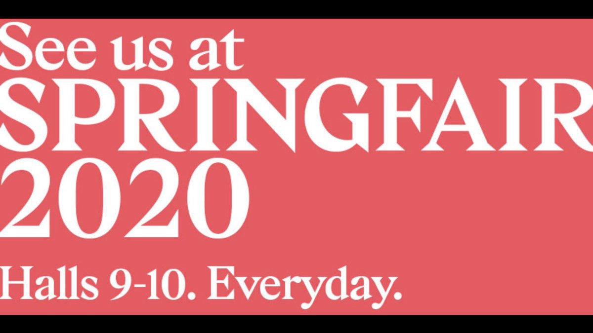 beamfeature's tweet image. On Trend, On Price, come and visit the Team. Stand 9H40-10A41 Hall 9 &amp;amp; 10. Simply Modern. Simply Affordable. #SpringFair2020 #Everyday #SpringFair