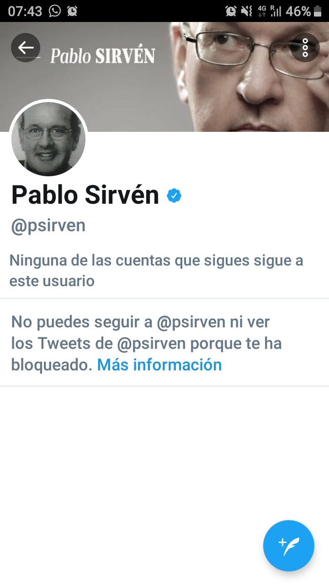 heravella's tweet photo. Parece que lo digo enojado pero no. De verdad. Que un pelotudo como este me bloquee, me hace sentir que me suben el precio. https://t.co/xH8HhAA7xa