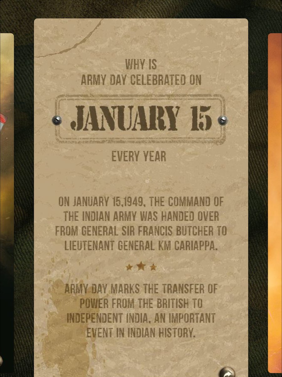 nss_imnu's tweet photo. "Some goals are so worthy, it’s glorious even to fail". - Capt Manoj Kumar Pandey

On 72nd #ArmyDay, we extend our greetings to serving soldiers, veterans &amp; their families. We pay our highest respect to those who made the supreme sacrifice. 
#jaihind #VandeMataram https://t.co/CUvtJwGZJH