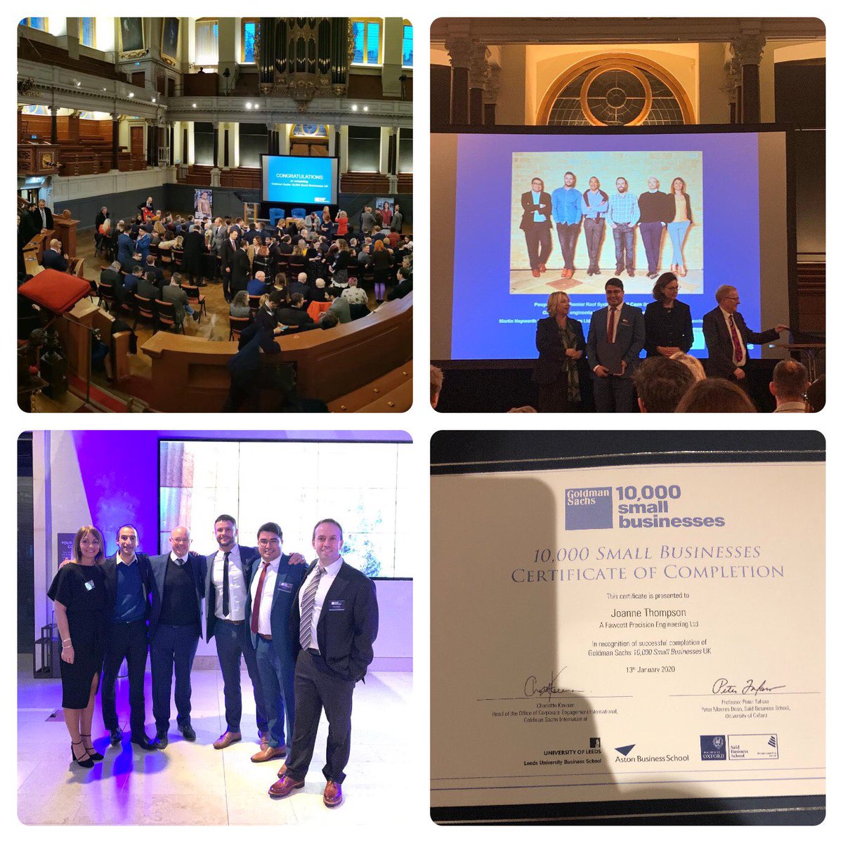 I enjoyed a fantastic evening at Oxford University celebrating my graduation from the #goldmansachs10ksb with my fellow cohort 9
It was a privilege and honour to be part of this exceptional  growth programme and met some of the most inspirational and incredible business leaders.