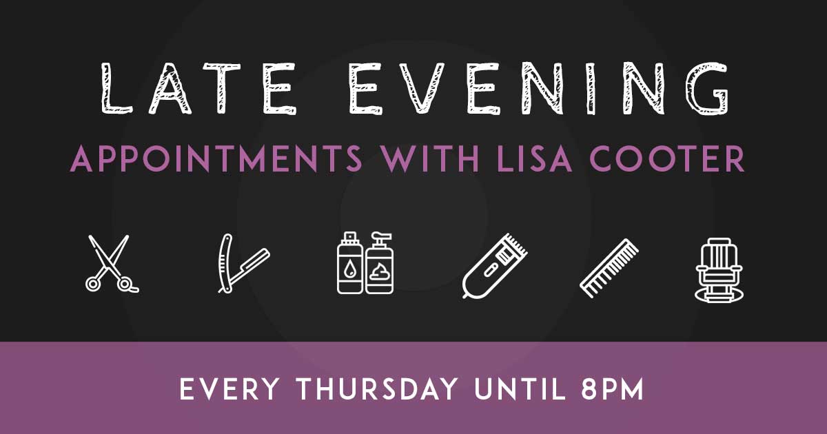 Late evening appointments until 8pm - every Wednesday &amp; Friday with David, every Thursday with Lisa Cooter. Call the salon on 01943 879 490 or book online northformen.co.uk <a href="/GuiseleyGazette/">Guiseley's Gazette</a> <a href="/guiseleyhour/">#guiseleyhour</a> #guiseley #hair #barbershop #Leeds #mensstyle
