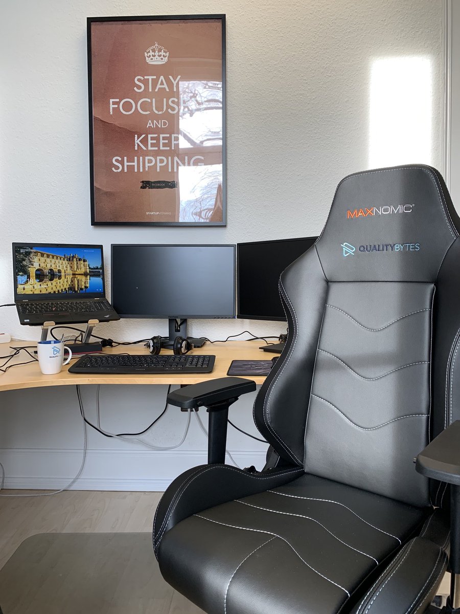 André Krämer (@codemurai) on Twitter photo Auf Wunsch meiner Kollegen bei der <a href="/BytesGmbh/">Quality Bytes GmbH</a> haben wir einen Gaming Stuhl statt normalem Bürostuhl bestellt. Mal sehen wie er sich schlägt und ob er zum Standard für unsere Entwickler wird. Auf Wunsch meiner Kollegen bei der <a href="/BytesGmbh/">Quality Bytes GmbH</a> haben wir einen Gaming Stuhl statt normalem Bürostuhl bestellt. Mal sehen wie er sich schlägt und ob er zum Standard für unsere Entwickler wird.