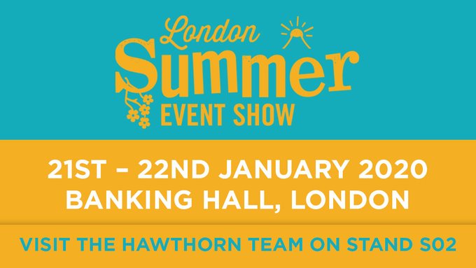 Is the winter weather making you feel glum? Inject some sunshine into your January by visiting the London Summer Event Show next week. We'll be exhibiting so visit our stand to talk #AllThingsTechnical with our team. Register for FREE at bit.ly/38EgCWO #eventprofs