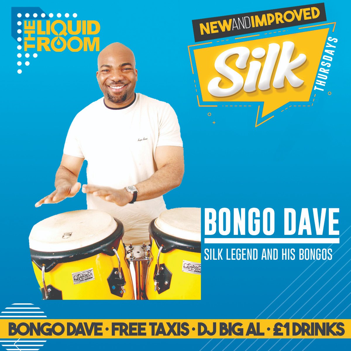 silkedinburgh's tweet photo. #BONGODAVE is back tomorrow for the Launch of Silk. #makesilkgreatagain https://t.co/9cbLogBkN8