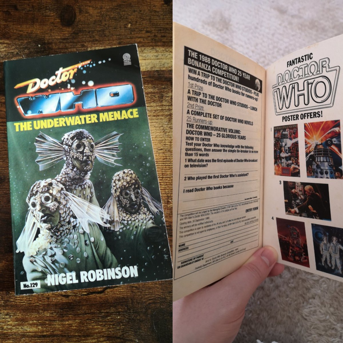 DaveLadkin's tweet image. Fresh from eBay. My Dad read this to me, and now I'll read this to Josh 😀
Always remember looking at the posters in the back
#passingthetorch #fishpeople