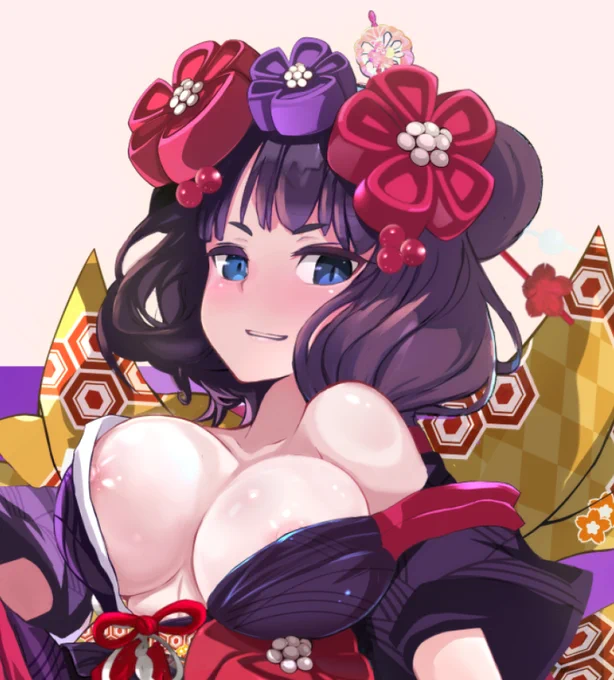 アーケードの北斎ちゃんが第二再臨で走り回ると危ない件#FGO 