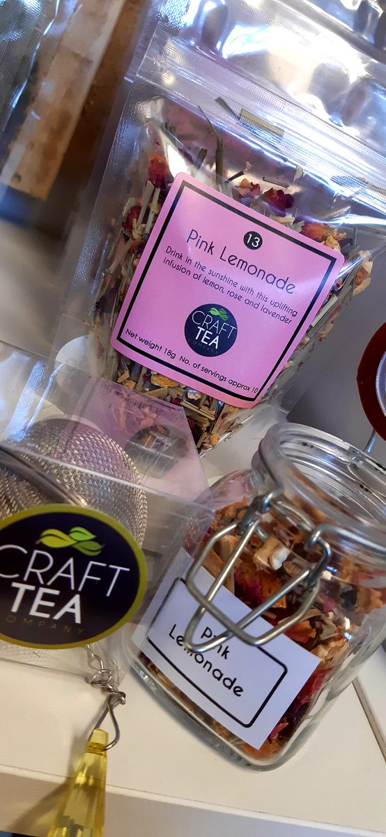 ❤Fresh new delivery❤ let's do dry January instyle with Pink lemonade tea leave the gin to February ☕🍹
<a href="/craftteacompany/">Craft Tea Company</a> #DryJanuary #pinklemonade #Handcrafted <a href="/ThePieceHall/">The Piece Hall</a>