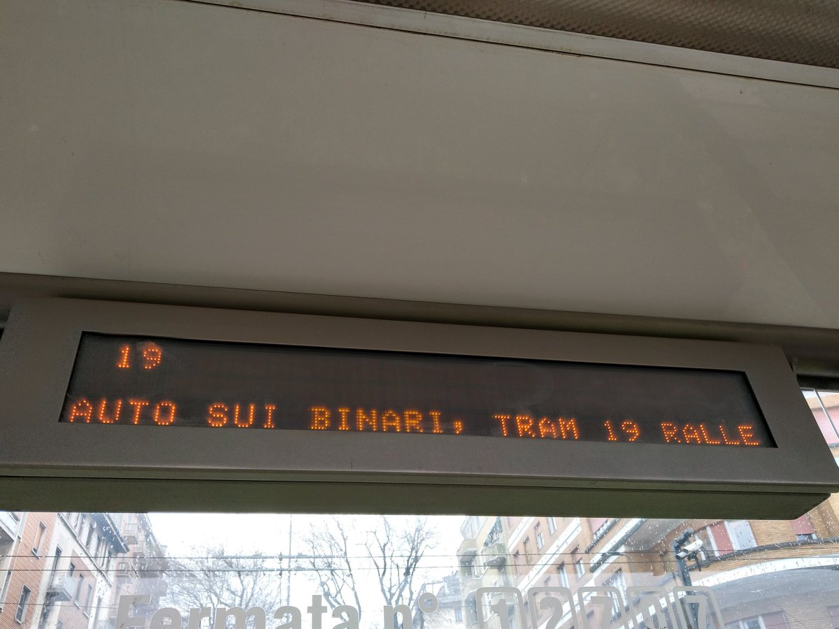 maddap68's tweet photo. @atm_informa Ore 12.27 Lambrate, confermate che il 19 è regolare? @atm_informa https://t.co/tq5Cd9fIiL