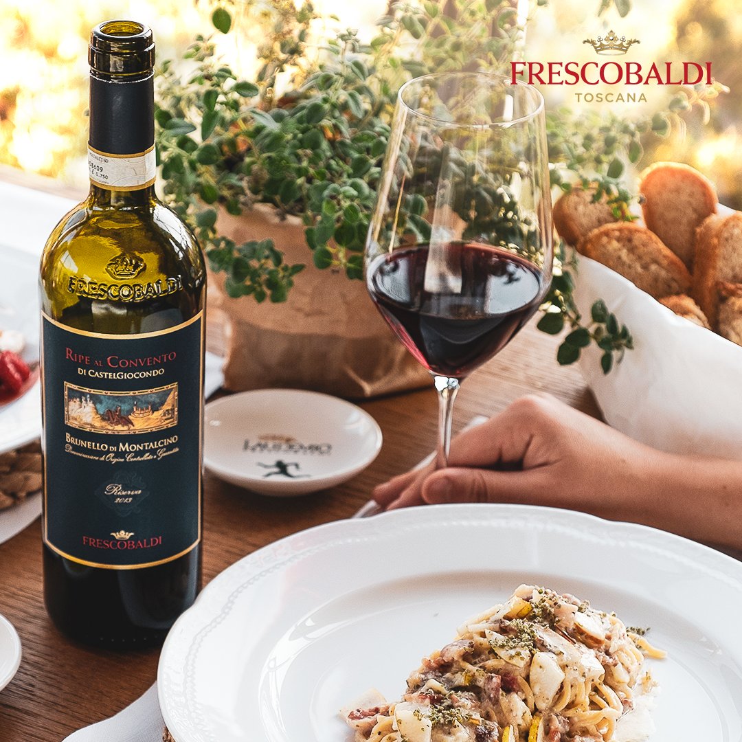 FrescobaldiVini's tweet photo. Toast to #WineWednesday with our Brunello di Montalcino Ripe al Convento!
#RipealConvento #FrescobaldiVini #Frescobaldi #BrunellodiMontalcino https://t.co/ClFKaTisaT