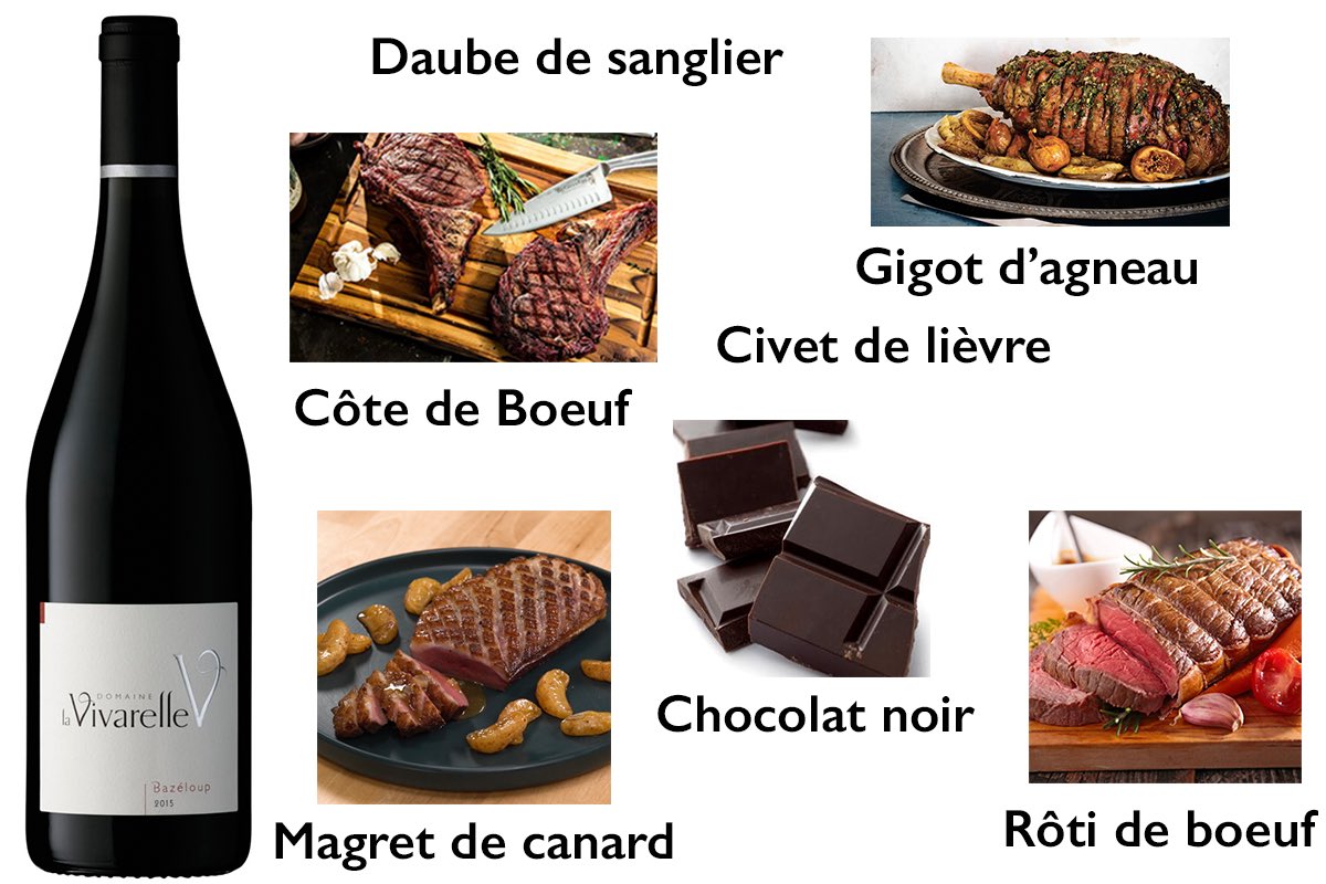 LaVivarelle's tweet photo. Avec quels plats avez-vous envie de déguster notre Bazéloup ?
Vos réponses en image...
Bon appétit !
#vivarellelovers #winelovers #accordsmetsetvins https://t.co/b0oOu1yZWY