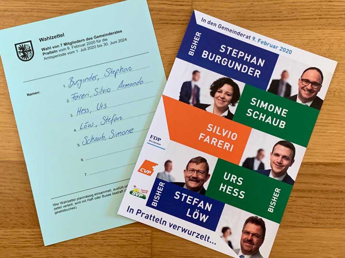SF_89's tweet photo. Der 9. Februar 2020 ist Wahltag! Ich kandidiere für den Gemeinderat & will mich für einen attraktiven Wohn-/Wirtschaftsstandort Pratteln sowie für meine MitbewohnerInnen einsetzen 💪
Ich freue mich, wenn ihr mich unterstützen könnt! Herzlichen Dank 🙏 https://t.co/iPF31mxLJR