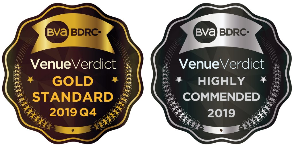 Book your meeting at one of our award winning venues! @BVA_BDRC #VenueVerdict accreditation awards Q4 2019

🥇Mercure Gloucester, Bowden Hall
🥇Mercure Hull, Grange Park
🥇Mercure Manchester Piccadilly
🥇Mercure Tunbridge Wells

🥈Mercure Sheffield Parkway