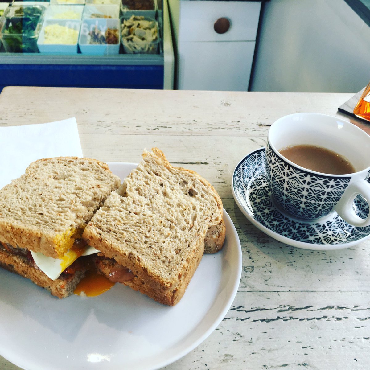 Jessica22318094's tweet photo. If anyone is ever down near Grosvenor Street and fancies a bite to eat then try out Panini Press. Great service and fantastic food 👍 https://t.co/hDB0n6hmVf