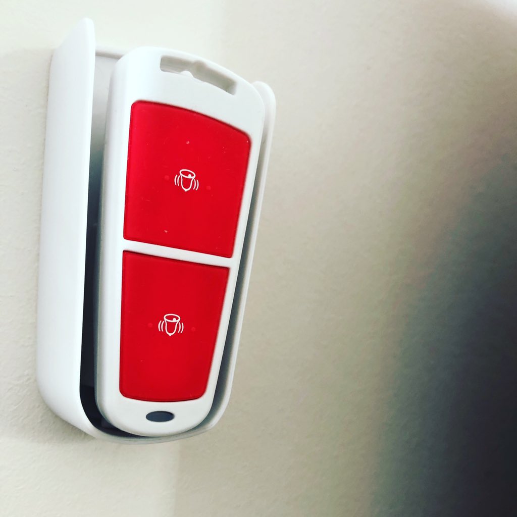 Servicare1's tweet photo. #Pyronix #hudmed #panicalarm. Take it where you want in your property, or leave it by the bedside. https://t.co/FMrgKwu6Li