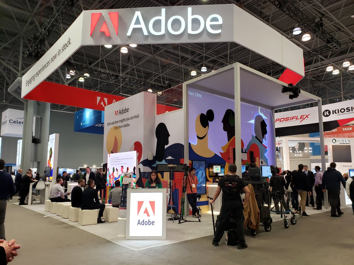 MsSonicFlare's tweet photo. #NRFRetailWeek: discover innovative solutions @AdobeExpCloud @NRFBigShow #NRF2020
Read more: https://t.co/4vpTuoCo2R
#nrfbigshow #NRF2020 #AdobeRetail #24NotionMedia https://t.co/H8Qca1L2GY