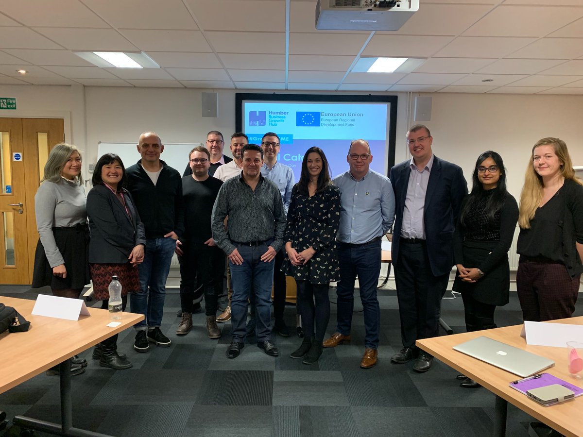 Evidence_WM's tweet photo. A great day meeting with @edenicgroup, @JamesPennington and Justin Barnes: @MarkM_WM briefing the team working together to deliver the Digital Catalyst project across Humber! @BizSupport_WM, @East_Riding @NorthLincsCNews @Hullccnews https://t.co/jF29CbSLHt