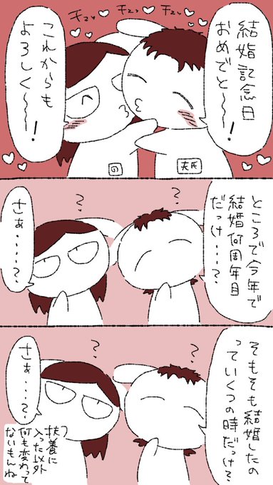 【実録】結婚記念日 #ノンタンと夫氏の実録 