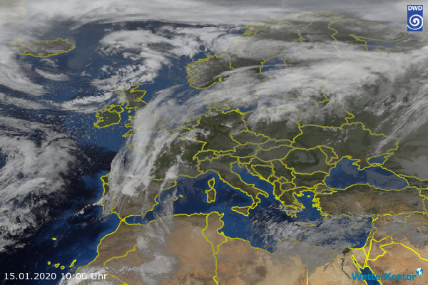 WetterKontor's tweet photo. #Wetter: Die schwache #Kaltfront von #Tief #Gerlinde nähert sich von Westeuropa und erreicht am Nachmittag und Abend den Norden und Westen #Deutschlands: https://t.co/kyjgL3w7RU https://t.co/ID3k2vangK https://t.co/Qoz4QhN81q