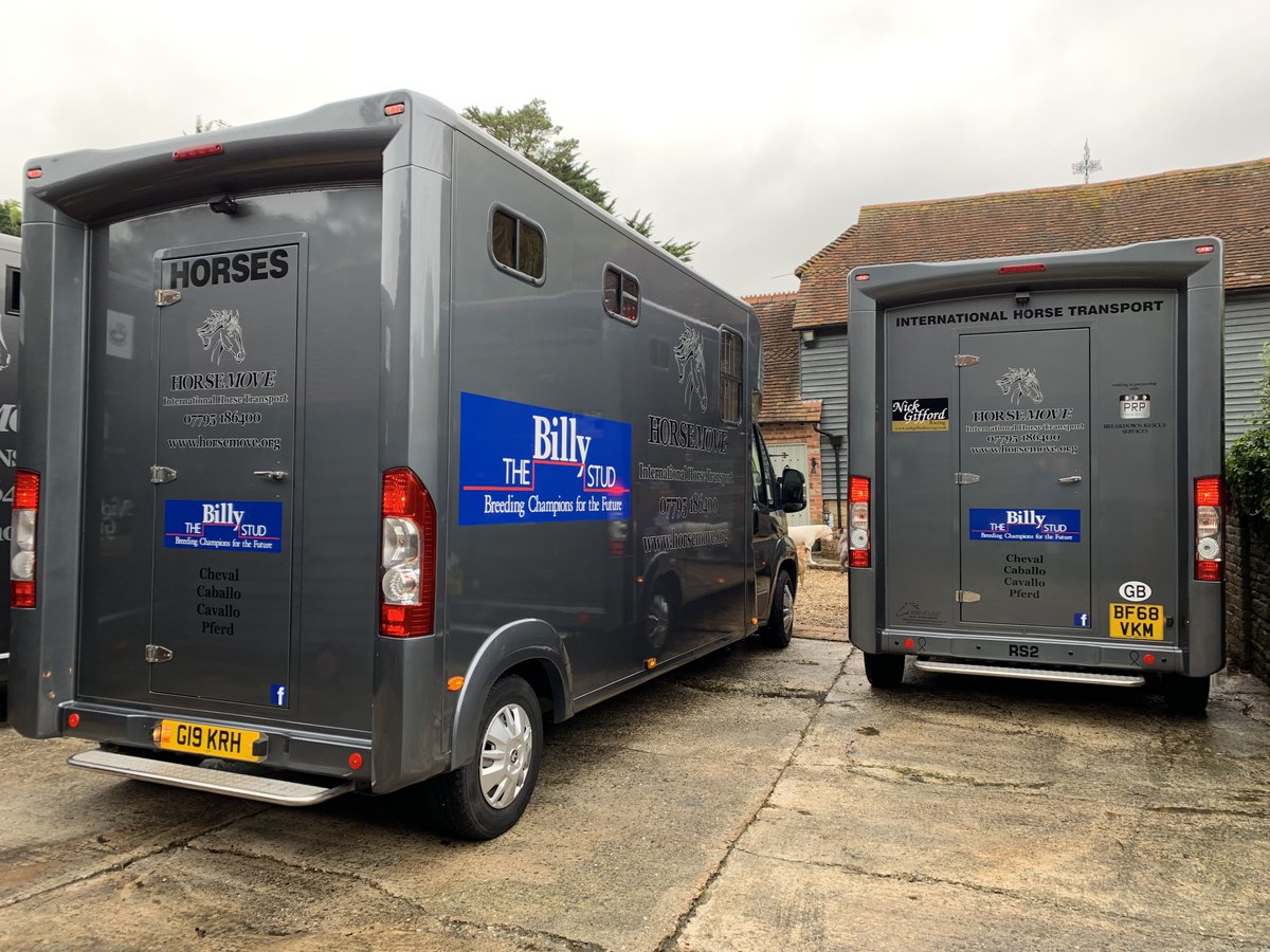 HorseMove's tweet photo. The HorseMove fleet! https://t.co/PB8BpNibhB