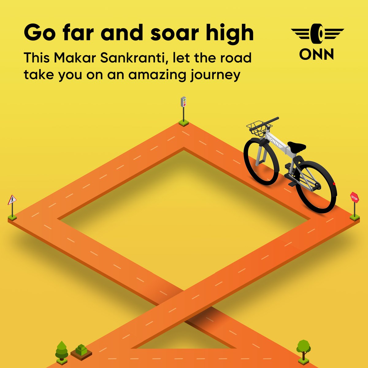 OnnBikes's tweet photo. This #MakarSankranti, take out some time for yourself, fly kites and go on a ride.

Rent an ONN Bike and have a blast!
.
.
.
#ONN #OnnBikes #RideONN #OnnElectric #SwitchONN https://t.co/YHJsegRdTt