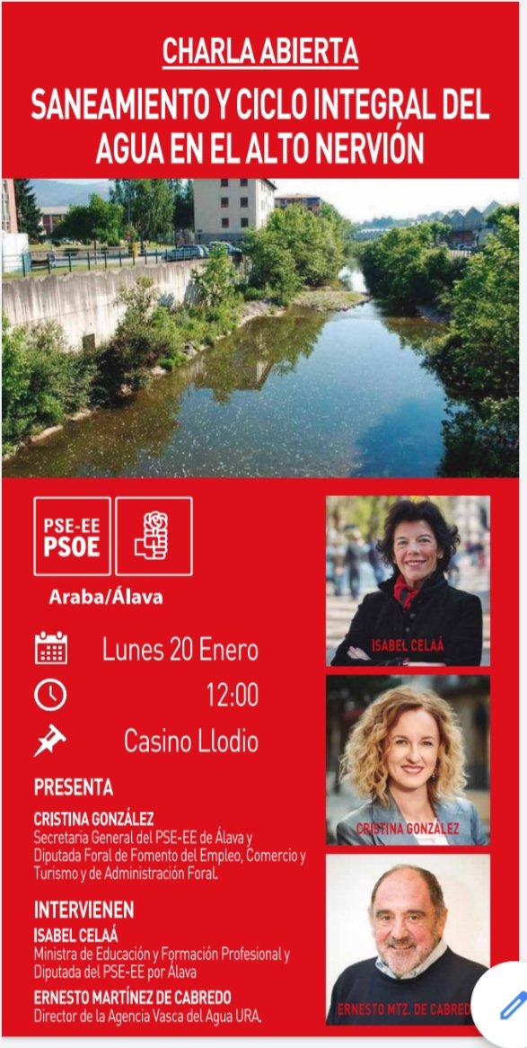 Si queréis saber lo que se va a hacer para limpiar el río acercaros a la  charla.
Gracias