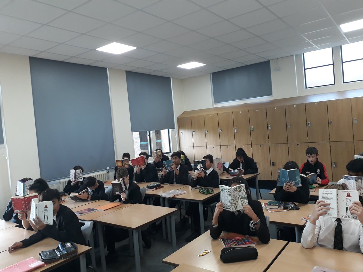 Enjoying DEAR day in the Maths department! @NottsHigh <a href="/SSLibrary_NHS/">Library at Nottingham High School</a>