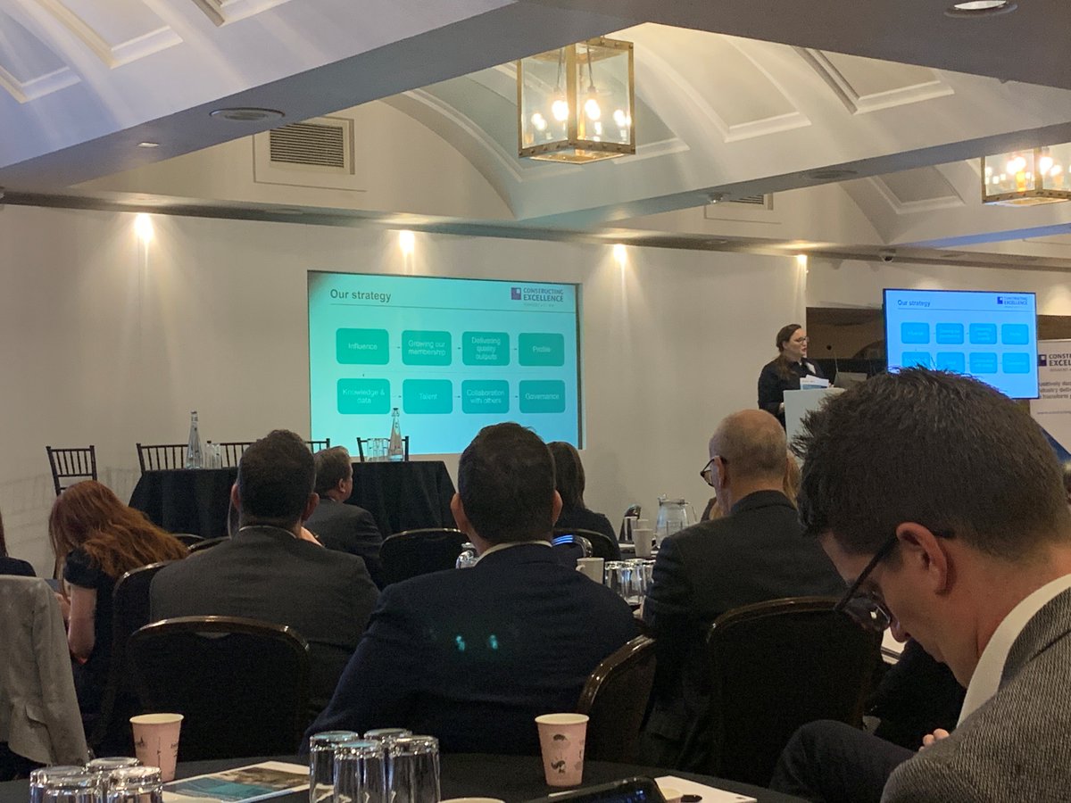 hobsonporter's tweet photo. We were delighted to attend the @constructingexc Annual #CE2020focus Conference in London today to hear about the latest industry developments and best practice #innovation #transformation #loveconstruction https://t.co/kziF9HWsLK