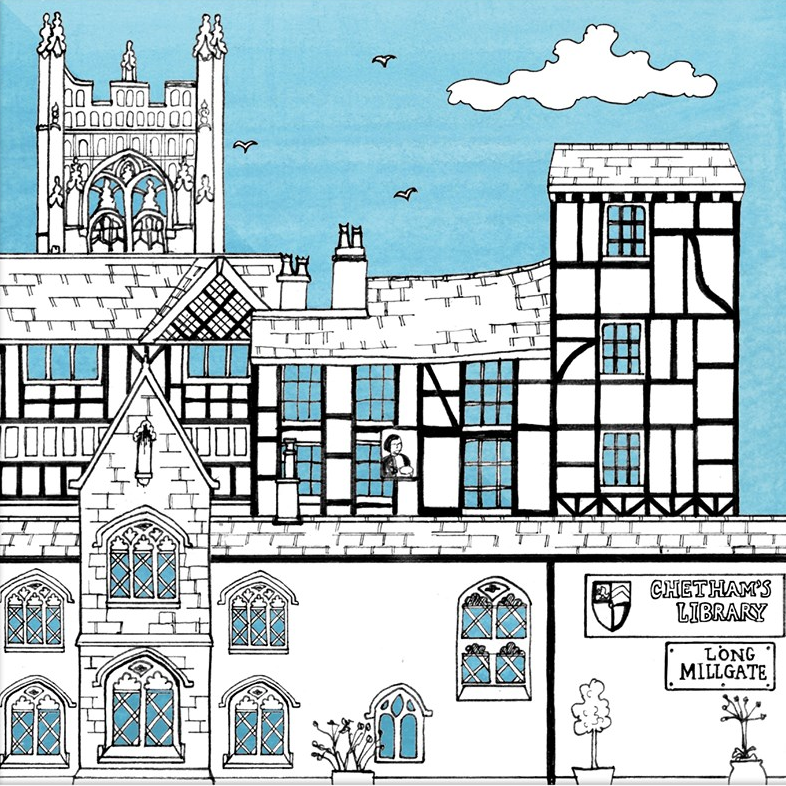 mehaArt's tweet photo. The distinctive @chethamslibrary, @ManCathedral, and The @oldwellington take centre stage in this 8” x 8” print created for BBC One's Home Is Where the Art Is! 😍

See the full Home is Where the Art Is range here 👉https://t.co/cxZoZdwRWi

#artist #manchester #chethamslibrary https://t.co/QpBp9SJt3L