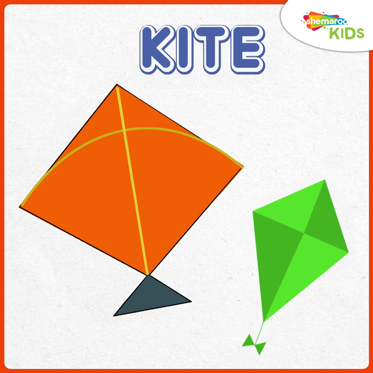Art Ideas: Kite Drawing for Kids