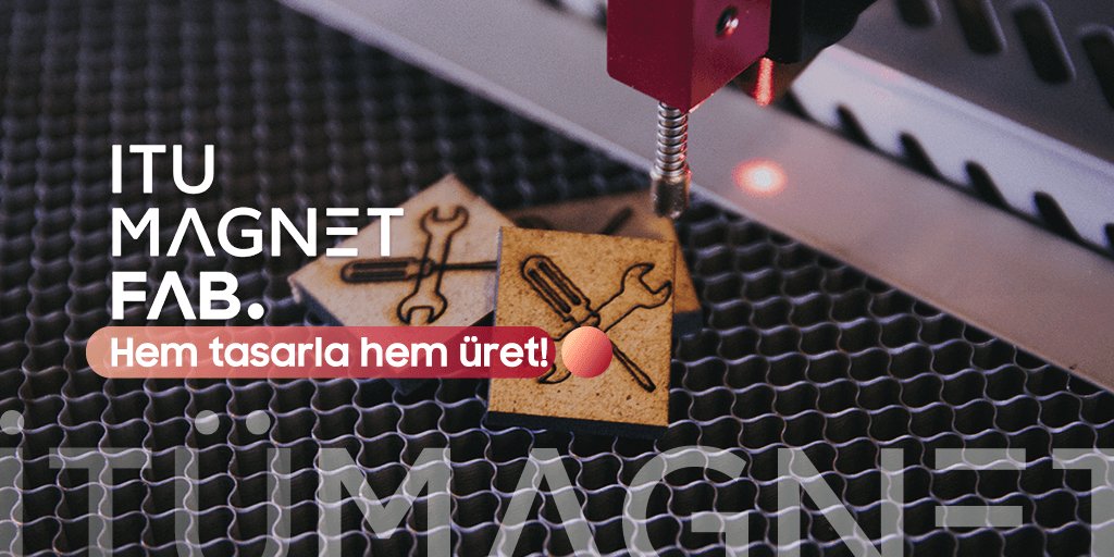 itumagnet's tweet photo. İTÜ Magnet Fab’ın geniş makine parkı ile tasarımlarını birbirinden çeşitli malzeme seçenekleriyle üretmeye ne dersin?
#ITUMagnetFab #ISTKA #Atölye #Ekipman #3D #3B #Üretim #LazerKesim #Comaking https://t.co/4Kpku1Zegl