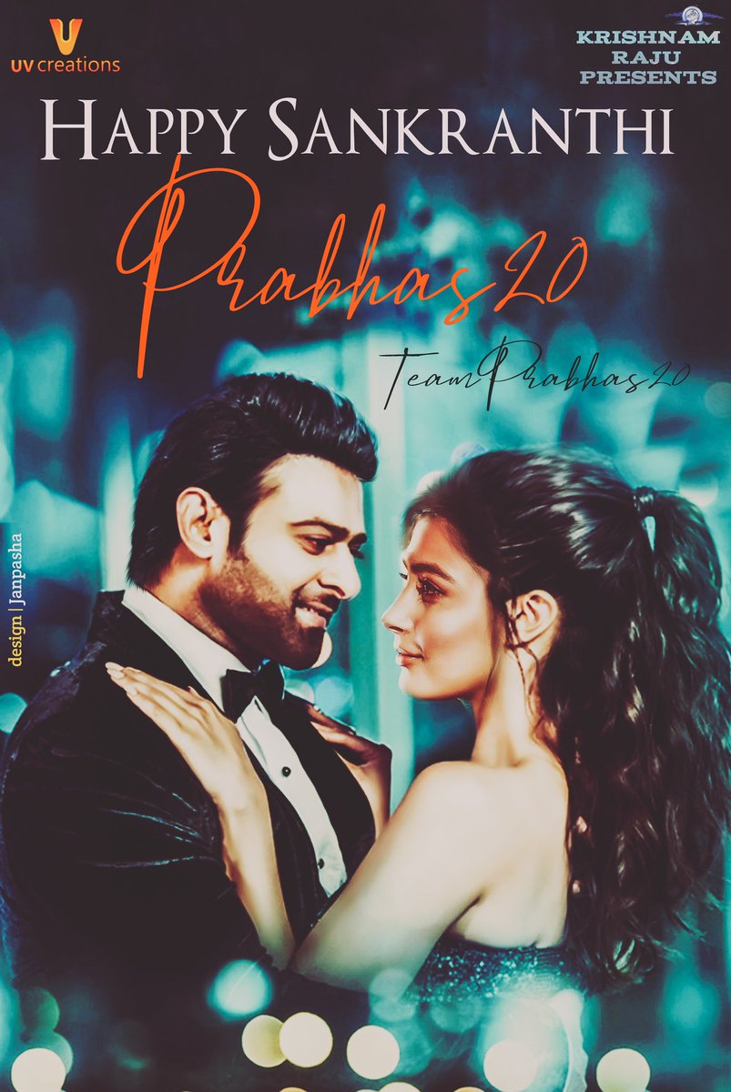 JanpashaTweetz's tweet photo. #MyDesignWork #TeamPrabhas20 Sankarathi Wishes Poster #Prabhas @hegdepooja @director_radhaa @UV_Creations @UVKrishnamRaju #HappyMakaraSankranti
#HdLink;https://t.co/3NBlO8uJlm https://t.co/CLCdi3crpw