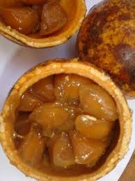 arbolespe's tweet photo. #Maboque (Strychnos spinosa)#Monkeyorange ,Familia Loganiaceae, pequeño árbol africano de hojas atractiva por monos,desconocida en America. Produce frutos amarillos agridulces con semillas duras cafés, flores en densas cabezas, fruto es liso duro y verde, al madurar ese amarillo https://t.co/mStAjfIgfa