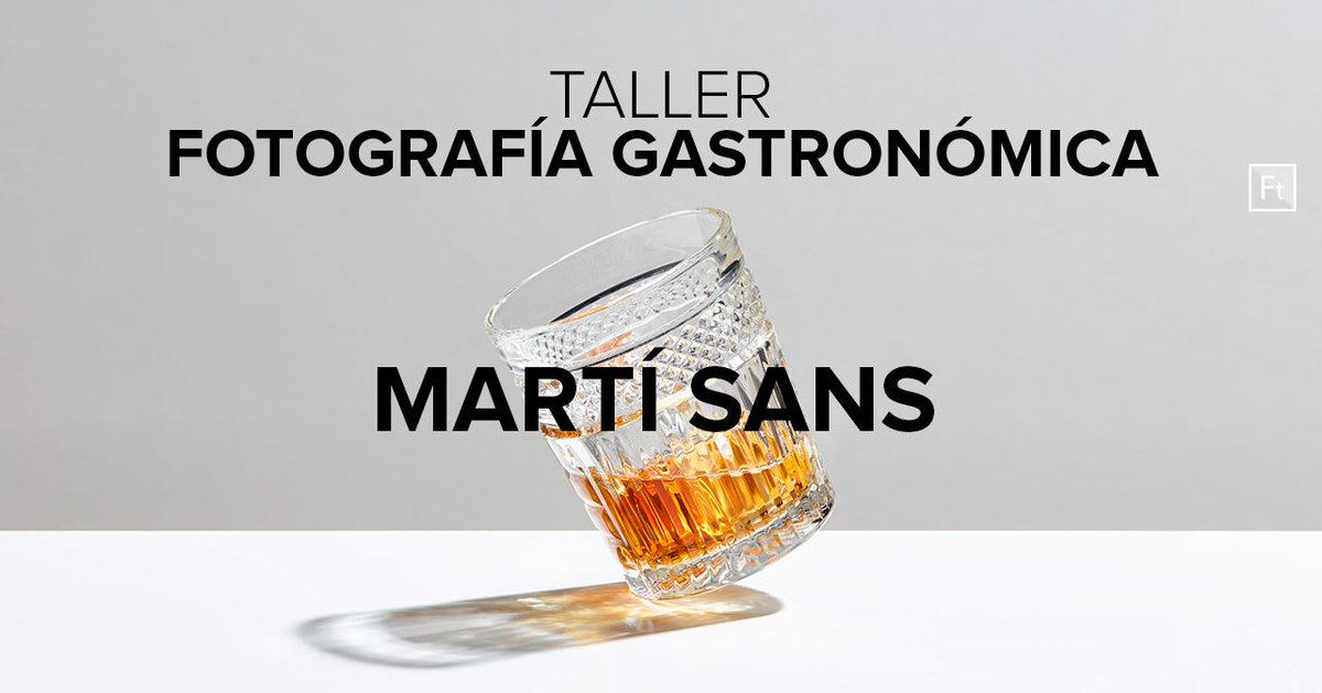 Este 18 de enero tenemos el placer de contar con uno de los grandes maestros de la Fotografía Gastronómica, Martí Sans, junto al que podréis aprender a realizar alguna de las obras de arte que caracterizan al fotógrafo.

Consigue tu plaza: workshopexperience.com/cursos-worksho…