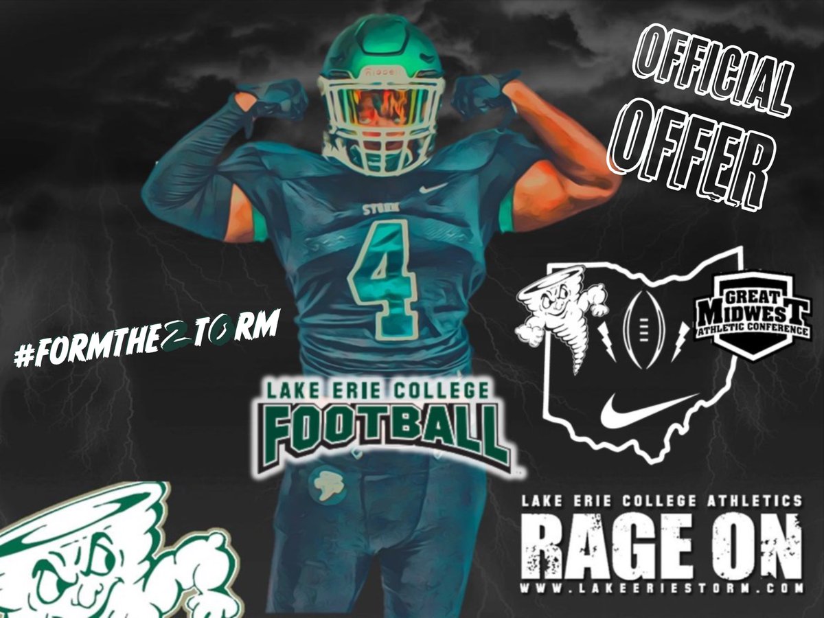 HuntJance's tweet photo. Blessed to have received an offer from Lake Erie College!!! Thank you so much @Coach_Nickell for believing in me!!! #FORMTHE2TORM https://t.co/2ELvR5PxPk