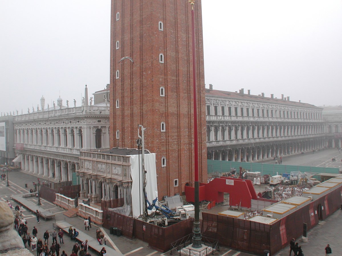 GruppoTrevi's tweet image. As part of the renovation and reinforcement project for the Bell Tower of St. Mark, foundations were consolidated by

Sacaim, which subcontracted the special #soilEngineering works to #TreviSpA ... bit.ly/2NtP7Gm
#TreviPerLitalia  #TreviForItaly #StMarkBellTower #Venice
