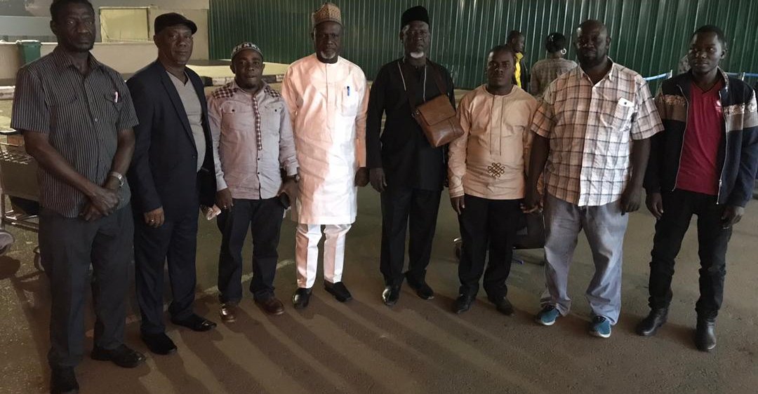 AhmadiyyaUg's tweet photo. Our "Salaam" to #Ghana Jamaat. Was an honour, blessing and privilege for #Uganda Jamaat to have you Amir Sahib. May Allah the Almighty safely lead you home. #JalsaUg2020 #JalsaSalana https://t.co/jMGRY91jCc
