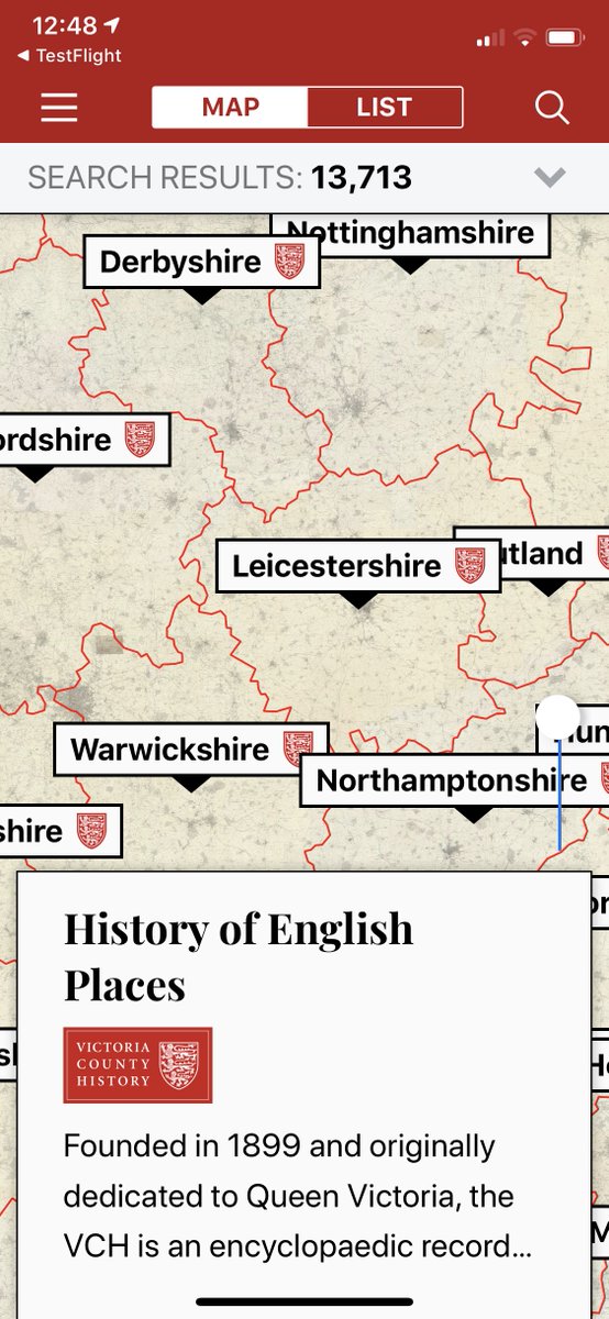 It's here! Our new [free*] app 'A History of English Places' is available now for smartphones, tablets and mobile devices on both iOS and Android. 

For more: aimermedia.com/app/english-pl…

*Free gets you coverage of 13,713 places: a modest subscription the detailed VCH material.