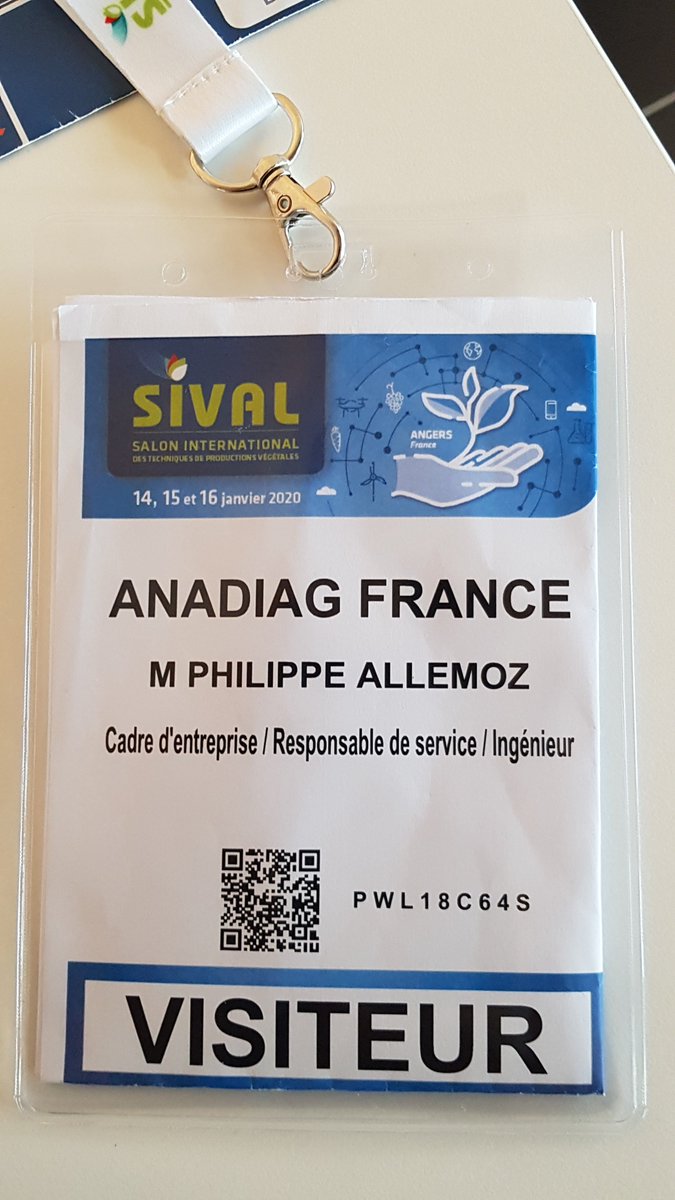 AnadiagG's tweet photo. Direct from the #SIVAL20 , we are happy to be here !

#Angers #Anadiaggroup https://t.co/6DMrQN3z8B