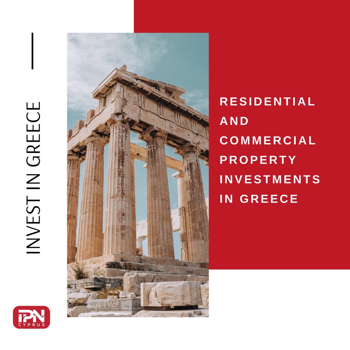 IPNCyprus's tweet photo. #IPN now also offers #residential and #commercialrealestate  solutions in #Greece! Get in touch now call us on +357 25 31 31 81 or drop us a line info@ipncyprus.com https://t.co/Gx9XzKK9ft